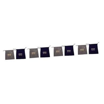 【中古】minkissy 4セット 収納袋 袋入りハードワックス ヘアカフス ミニコンテナ プロの ジュエリー Dry Bag 旅行袋 ホテル収納バッグ ベルベット 2個*4