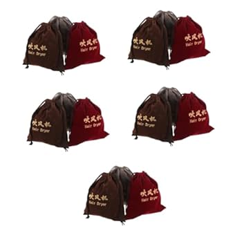 【中古】【未使用】Beaupretty 5セット 収納袋 バッグ 化粧ポーチ 旅行用 折りたたみヘアブラシ ドライヤースタンド 巾着収納袋 巾着袋 ファブリック 3個*5 【中古】【未使用】Beaupretty 5セット 収納袋 バッグ 化粧ポーチ 旅行用 折りたたみヘアブラシ ドライヤースタンド 巾着収納袋 巾着袋 ファブリック 3個*5