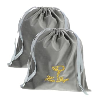 【中古】Gogogmee 2 個 収納袋巾着収納袋ヘアブロワーポーチ旅行 バッグ