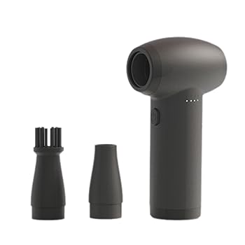 【中古】【未使用】小さなヘアドライヤーとダストクリーナーダストクリーニングツール電気ダスターab