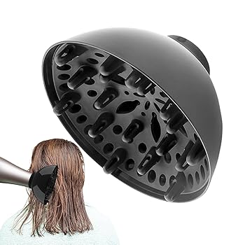 【中古】【未使用】ヘアディフューザーアタッチメント、巻き毛ディフューザー,巻き毛ブロードライヤーディフューザー - プロのサロンツール、調整可能な1.4?2.6イ