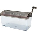【中古】【未使用】Panatiroy ハンドシュレッダー、家庭用手動シュレッダーA4、家庭、学校、オフィス用のミニポータブル手動シュレッダー