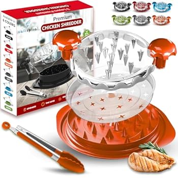 【中古】チキンシュレッダーツール ツイストラージ ? 10.2インチ ノンスリップミートシュレッダー 取り外し可能なトレイ付き 簡単に細かく刻むことがで