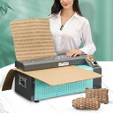 【中古】廃段ボールシュレッダー、段ボールを梱包材に変える、箱切断機、最大切断幅:35cm、倉庫用(A)