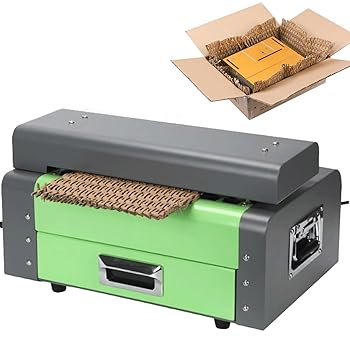 【中古】【未使用】ハードカートンシュレッダーマシン、段ボールチッピングシュレッダー紙切断機、廃棄物箱段ボールクラフト拡張パッドシュレッダーカッター、幅325