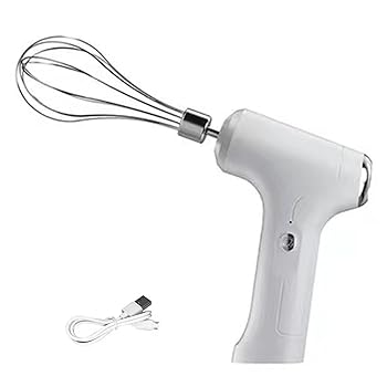 【中古】キッチン 1セット 電動エッグビーター 使いやすい プラスチック USB充電エッグビーター キッチン用 電動エッグビーター ピザツール