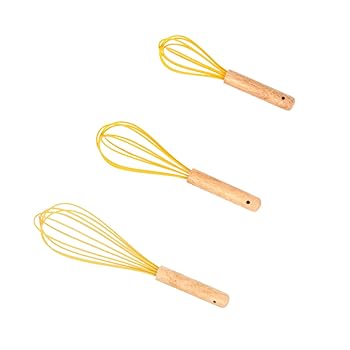 【中古】【未使用】OKUMEYR 3個 キッチンハンドミキサー ベーキングツール マニュアル 木製 【中古】【未使用】OKUMEYR 3個 キッチンハンドミキサー ベーキングツール マニュアル 木製