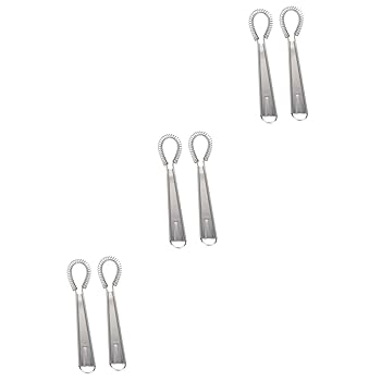 【中古】【未使用】NUOBESTY 6個 スプリングエッグビーター ツール クリームスターラー キッチンハンドミキサー 半自動 泡だて器 キッチン用品 ブレンダー
