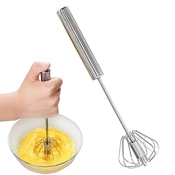 【中古】半自動 卵ビーター ハンドミキサー ステンレス 泡立て器 圧力ロータリー 卵 ミルク クリーム バター 簡単 高効 攪拌機 キッチンツール 調理道具