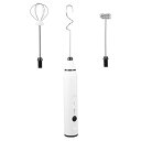 【中古】【未使用】KICHOUSE 1 セット 電動 ミキサー 手持ち 電動 泡立て器 キッチン用 ミルク 泡立て器 電動 手持ち ミキサー ステンレス スチー...
