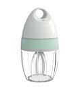【中古】Fiegcit ハンドミキサー 泡立て器 ワンタッチ 操作簡単 USB充電式 泡立て 電動ホイッパー 電動ミキサー 4枚ブレード 大容量900ML 軽量...