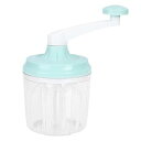 【中古】LOCADENCE 手動卵ビーター 1200ml 取り外し可能なハンドクランクプッシュ泡立て器 ミルク泡立て器 ノンスリップマット付き 泡立て卵白クリームの