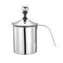 【中古】【未使用】泡立て器打蛋器泡立て機ミルクフォーマー ミルク泡立て器 手動ミルク泡立て器ステンレス鋼ハンドポンプミルクフォーマー手持ち式ミルクフォーム