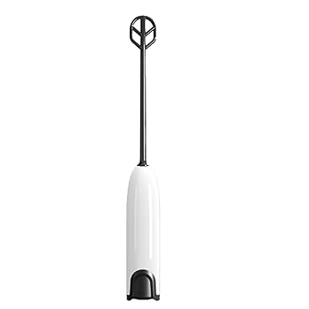 【中古】ハンドヘルド電動ミキサー、バッテリー駆動ハンドミキサー、ポータブル電動ブレンダー、卵、ミルクを混ぜるための多機能ハンドヘルド電動ブレン