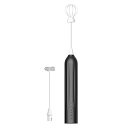 【中古】【未使用】Generic 電動ミルク泡立て器 エッグビーター ベーキングミルク泡立て器 人間工学に基づいたコーヒー泡立て器 ラテコーヒーホットチョコレー...