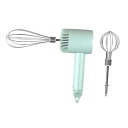 【中古】【未使用】petsola 電気卵泡立て器コードレス電動ハンドミキサーポータブルツールミニ卵ビーター泡立て器コードレス泡立て器調理用ベーキング攪拌, 緑