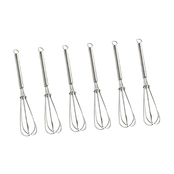 【中古】【未使用】STOBAZA 1セット 泡立て器 ハンド ミキサー ワイヤー 泡立て器 ビーター ハンド ミキサー ハンドヘルド ブレンダー 電動 6個