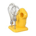 【中古】【未使用】amleso 電動ハンドミキサー 電動泡立て器 軽量 ステンレス製泡立て器付き 卵かき混ぜ ミルク泡立て器 ベーキング用 ミキシング ホイップ(2)