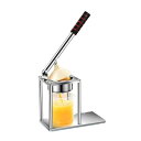 【中古】Qobvoehハンド ジューサー 果汁絞り器 手動式 ジューサー ステンレス製 ハンドブレンダー 果汁 手作り ジュース絞り器 フレッシュジューサー フ