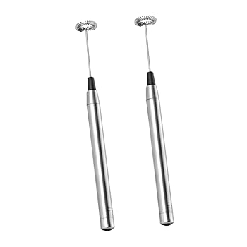 【中古】2個 電気ミルク泡立て器 手