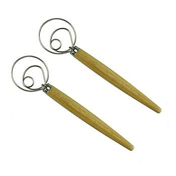 【中古】MOLUCKFU 2個 食品ハンドツール 生地泡立て器ミキサー ケーキ デザート 生地 泡だて器 小麦粉..