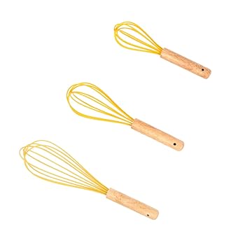 【中古】【未使用】CONGARTENO 3個 ベーキングツール 卵ガジェット チョコレート泡立て器ミキサー コーヒーミキサー キッチンハンドミキサー ブレンダー 泡立て器