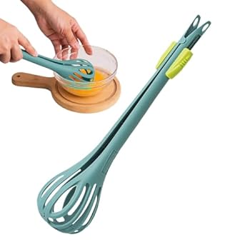 【中古】【未使用】手動卵泡立て器、ハンドミキサー泡立て器 | ハンドミキサー2 in 1 エッグミキサー エッグビーター キッチントング,卵泡立て器多機能キッチンツー