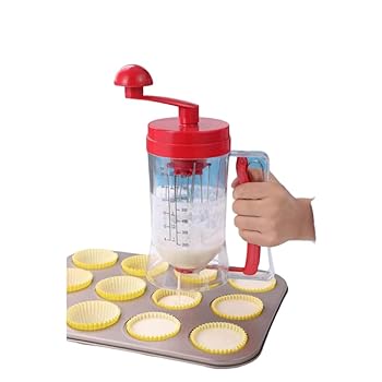 【中古】かき混ぜ 注ぎ お好み焼き たこ焼き パンケーキ 調理器具 ミキサー 攪拌器 泡立て器 片手 簡単..