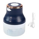 【中古】【未使用】T Tooyful 電動ミニガーリックチョッパー、電動泡立て器Dlessキッチンツール、フルーツマッシャー電動ポータブルガーリックマッシャー、レストラ(2)