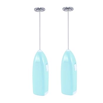 【中古】【未使用】NUOLUX 2個 ミニ エッグ ミキサー 自動 電動 ハンドヘルド エッグ ハンド ブレンダー ミニ ブレンダー エッグ ビーター ミルク 泡立て器 ブルー 【中古】【未使用】NUOLUX 2個 ミニ エッグ ミキサー 自動 電動 ハンドヘルド エッグ ハンド ブレンダー ミニ ブレンダー エッグ ビーター ミルク 泡立て器 ブルー