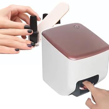 【中古】ポータブルネイルプリンター、カスタマイズされたネイルパターン、自動ネイルアート印刷ツール、自