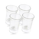 【中古】【未使用】4PCS重いベースショットグラス50ml壊れないワイングラス粉砕プルーフ飲料カップビールマグカップ