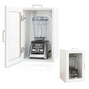 【中古】遮音ケース Vitamix バイタミックス全機種対応 ミキサー ブレンダーの音を小さくします 日本製 完成品 (ホワイト)