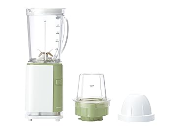 【中古】【未使用】コイズミ ミキサー ミルミキサー 400ml コンパクト お茶すり器 グリーン KMZ-0403/G