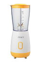 【中古】【未使用】丸山 アレグレ 電気 コンパクト ミキサー 400ml ホワイト オレンジ AL-705CM