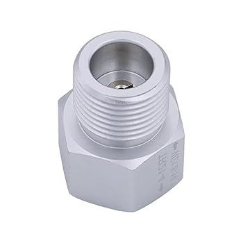 【中古】便利なボトルコネクタ TR21.4 から W21.8 アダプタ CO2 シリンダーアダプター炭酸アクセサリー金属材料コネクタウォーターマシンアダプター