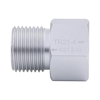 【中古】アダプター TR21.4 W21.8 アダプターポータブルアダプター金属レギュレーター炭酸飲料に最適