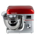 【中古】Bonvoisin スタンドミキサー 業務用ミキサー 8L大容量ボウル 7段階変速 99分タイマー機能 3種類アタッチメント付き 低騒音 混ぜる・練る・...