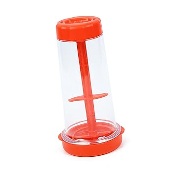 【中古】【未使用】ハンドヘルド半自動小麦粉ミキサー回転小麦粉ふるい蓋付きベーキング愛好家のための..