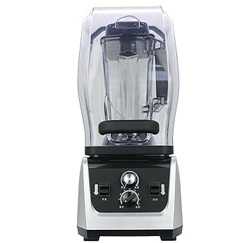 Rakuten - 【中古】Bonvoisin ミキサー 4.5L大容量 ブレンダー 遮音カバー付き 低騒音 一台多役 ジューサー スムージー 氷 野菜 果物 粉砕機 フードプロセッサー 多