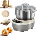 【中古】Tirczil 発酵機能付き電気生地作り機、マイクロコンピュータータイミング、上面タッチパネル、5L/7L 電気スタンド式生地ミキサー兼パン発酵器((2)