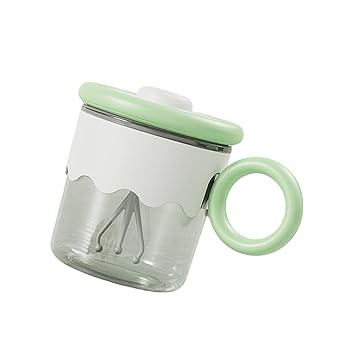 【中古】【未使用】コーヒーミルクをかき混ぜるための自動ミキシングカップ 400ml USB充電式マグカップ 蓋付き 飲料ミキサー オフィスや自宅用