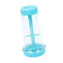 【中古】【未使用】ハンドヘルド小麦粉ミキサープラスチックベーキングカップ毎日の調理とベーキングニーズキッチン回転小麦粉ふるい蓋付き(2)