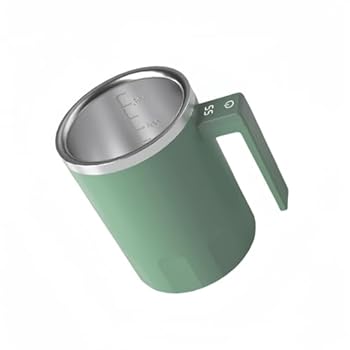 【中古】電動パウダー攪拌カップ 自動シェイクプロテインカップ ポータブル磁化ウォーターカップ ハン..