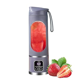 【中古】トラベルブレンダー、充電式パーソナルブレンダーポータブル | プロテインシェイク用トラベルブレンダー - コードレス充電式ブレンダーポータブ