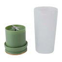 【中古】Cordl ポータブル ブレンダー 4 個、300 Ml 容量、USB 充電式、シェイク G 用 - IES 用ハンドヘルド サイズ ブレンダー (緑)