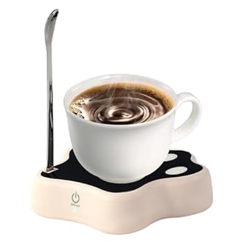 Automatic Stirring Mug Base | Rechargeable Travel Cup Mixer | Smart Electric Stirring Cups | Stirring Mug Base | Heavy Duty Stylish Hea