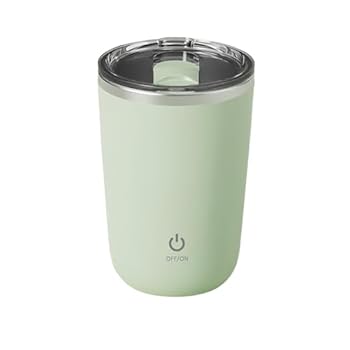 【中古】[starrycoo]ミルクセーキカップ コーヒーカップ 混合物 ファッション 自動攪拌カップ プロテインパウダーミルクパウダーマグ 磁力 掃除が簡単 ハ