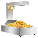 【中古】【未使用】ステンレススチール製食品加熱ランプ、U字型加熱チューブ付き商業用自立型食品ウォーマー、独立スイッチノブ1KW、キッチン、ホテル、カフェテリ