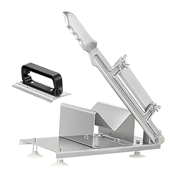 【中古】【未使用】家庭用または商業用の肉スライサー、肉スライサー 手動 冷凍肉スライサー 家庭用または商業用、,